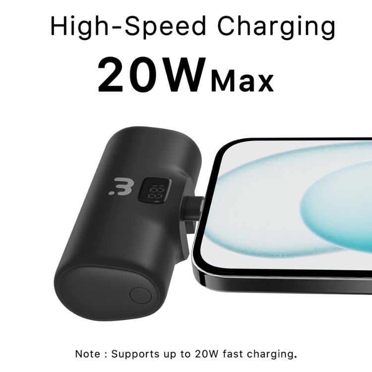 MyBat MyBat Plug+Go Batterie externe 5000mAh USB-C avec support intégré Guadeloupe