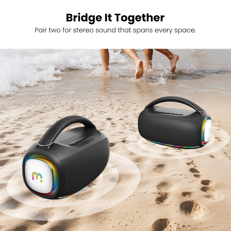 MyBat MyBat Pro Bridge Wireless Speaker - Black Guadeloupe