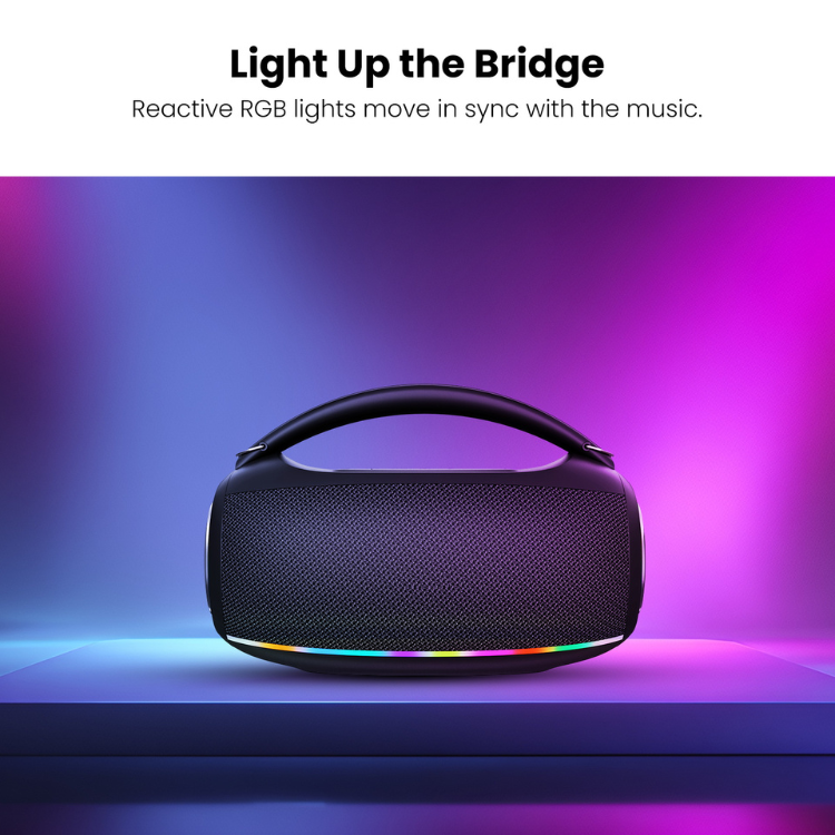 MyBat MyBat Pro Bridge Wireless Speaker - Black Guadeloupe