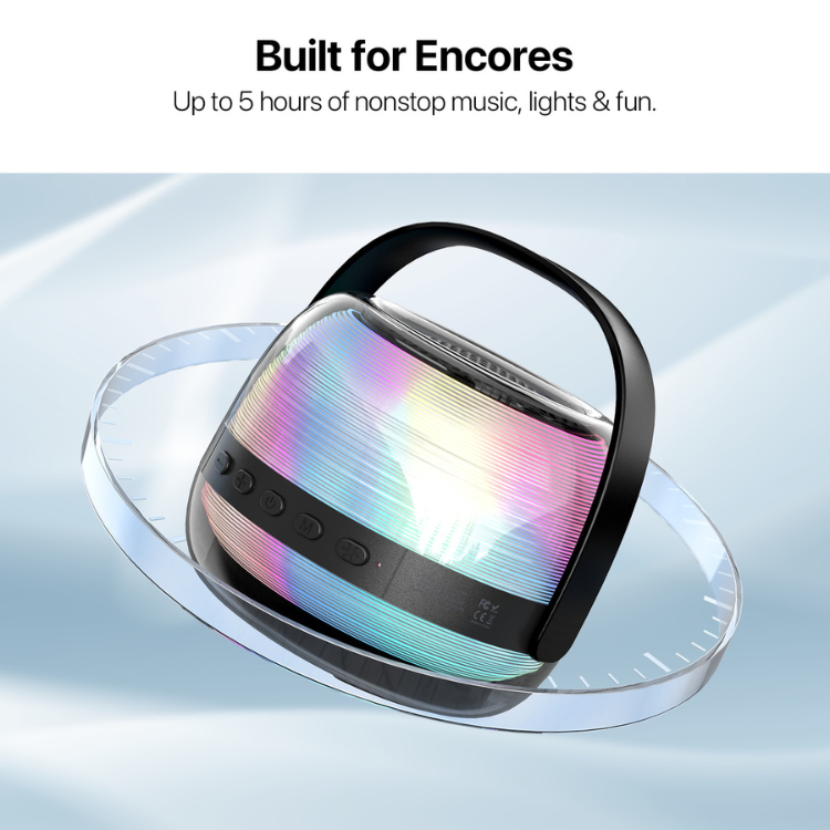 MyBat MyBat Pro Duet Portable Wireless Karaoke Speaker + Mics - Black Guadeloupe