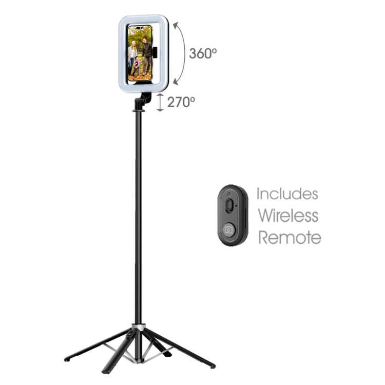 Trépied avec Anneau LED 9"