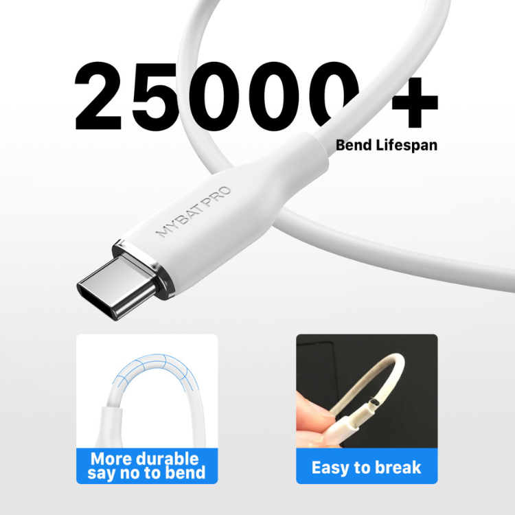 MyBat MyBat Pro USB-C à USB-C en Silicone Guadeloupe