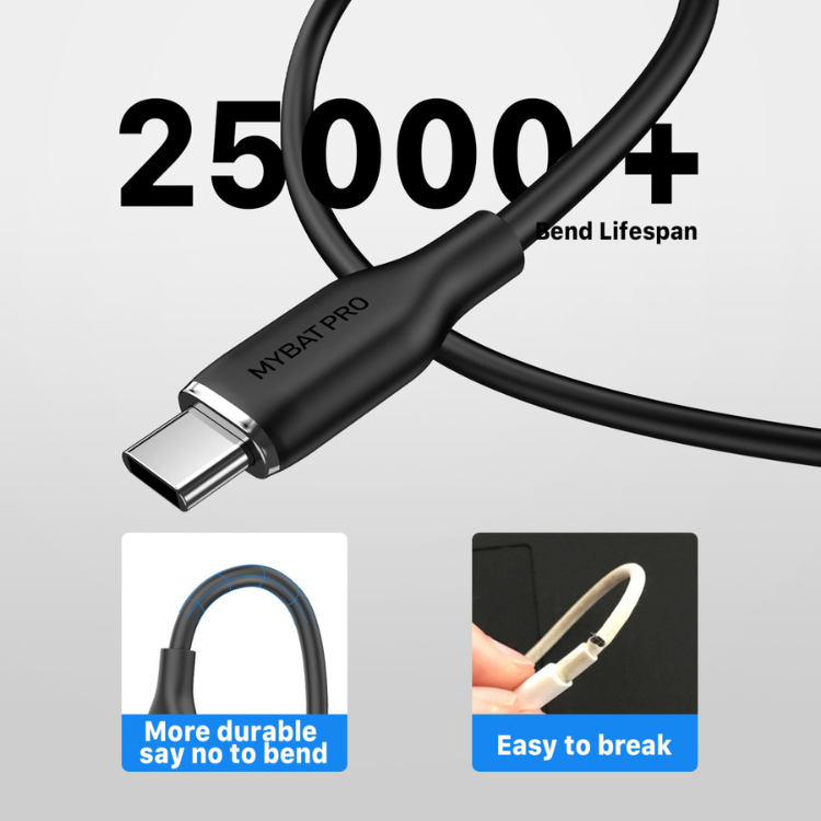 MyBat MyBat Pro USB-C à USB-C en Silicone Guadeloupe